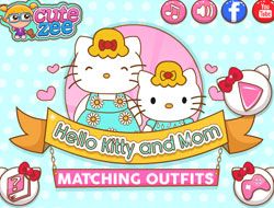 Hello Kitty And Mom Matching Outfits