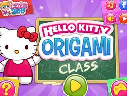 Hello Kitty Origami Class