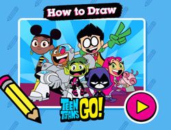 How to Draw Teen Titans Go