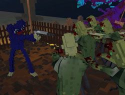 Huggy Wuggy vs Zombies