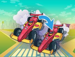 Idle Merge Car And Race