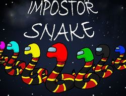 Impostor Snake Io - Among Us Games