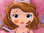 Injured Sofia the First