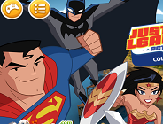 Justice League Action Coloring