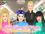 Kendall Jenner and Friends Hair Salon