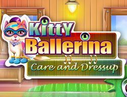 Kitty Ballerina Care And Dressup