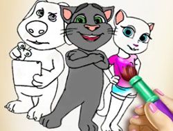 Kitty Coloring Book