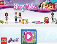 i aften aflevere tankskib Lego Friends Story Maker - Lego Friends Games