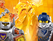 Lego Nexo Knights Tic Tac Toe