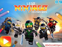 Lego Ninjago Coloring Book