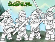 Lego Ninjago Coloring Page