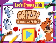 Let's Create with Grizzy and the Lemmings