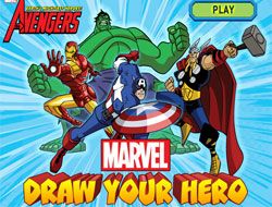 Marvel Draw Your Hero
