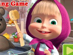 Masha And The Bear Cleaning Game