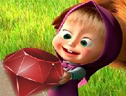 Masha and the Bear Jewel Match