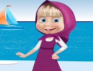Masha at the Beach