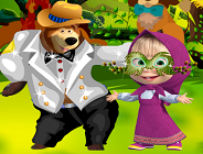 Masha Dress Up the Bear