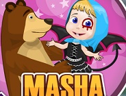 Masha Halloween Preparation