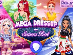 Mega Dressup-Seasons Best