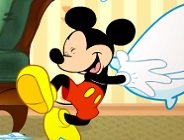 Mickey and Friends in Pillow Fight