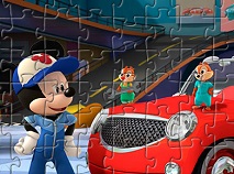 Mickey and the Roadster Racers Puzzle