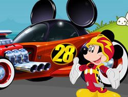 Mickey Roadster Puzzle