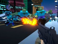 Pixel Crazy Minecraft Shooter - Play Game Online