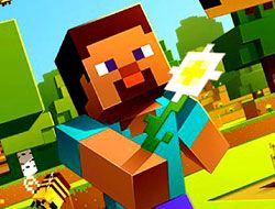 Mineblox Apple Shooter 🕹️ Play Now on GamePix