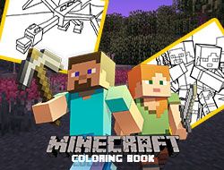 Minecraft Coloring Book