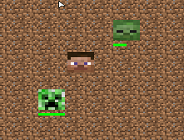 Minecraft Steve Vs Creepers