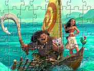 Moana Characters Puzzle