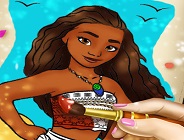 Moana Coloring Book