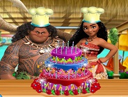 Moana Delicious Cake