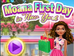 Moana First Day in New York