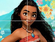 Moana Sliding Puzzle