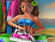 Moana Washing Clothes