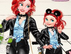 Mom and Daughter Cute Family Look