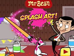Mr Bean Splash Art