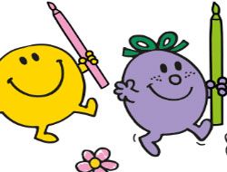 Mr Men Coloring Book