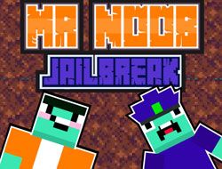 Noob vs Pro 2: Jailbreak - Online Žaidimas