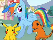 My Little Pony Play Pokemon Go