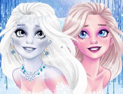 New Makeup Snow Queen Eliza