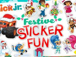 Nick Jr Festive Sticker Fun