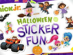 Nick Jr Halloween Sticker Fun