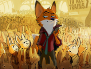 Nick Wilde and Bunnies Puzzle