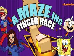 Nickelodeon: A-MAZE-ing Finger Race