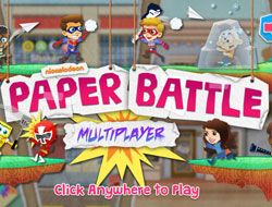 Nickelodeon: Paper Battle Multiplayer