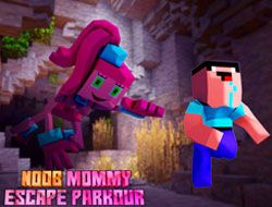 Noob Mommy Escape Parkour