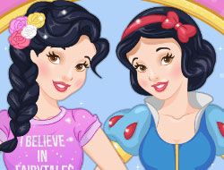 Princesses Now And Then - Jogos na Internet