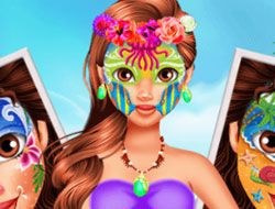 Oceania Princess Moana Face Art